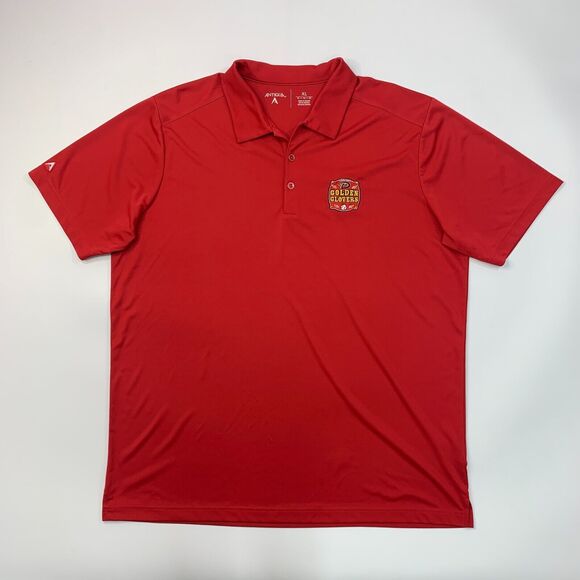Arizona Diamondbacks Golden Glovers Polo Shirt Mens XL Extra Large Red Antigua - Picture 2 of 11
